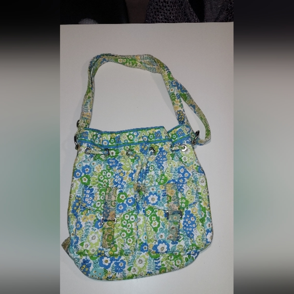 Vera Bradley Draw String Shoulder Bag